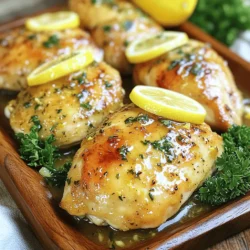 Baked Lemon Butter Chicken Simple and Tasty Recipe