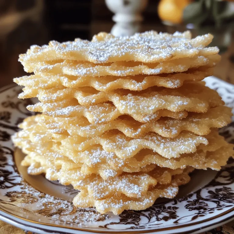 To make homemade vanilla wafers, you need a few simple ingredients. Each one plays a key role in creating that delightful flavor and texture. Here’s what you will need: - 1 cup all-purpose flour - 1/2 teaspoon baking powder - 1/4 teaspoon salt - 1/2 cup unsalted butter, softened to room temperature - 3/4 cup granulated sugar - 1 large egg - 1 tablespoon pure vanilla extract - 1/4 teaspoon almond extract (optional) These ingredients come together beautifully. The flour gives structure, while the butter adds richness. Sugar sweetens the wafers, and eggs help bind everything. Vanilla extract brings that classic flavor we love. If you want a twist, add almond extract for a hint of nuttiness. As you gather these ingredients, think about how they will mix and bake into something special. Each step in the process builds on these basics, leading to a crunchy and tasty treat. For the full recipe, check out the complete instructions. First, preheat your oven to 350°F (175°C). This step is key for a perfect bake. While the oven heats, take two baking sheets. Line them with parchment paper. This will stop the wafers from sticking. In a medium bowl, add 1 cup of all-purpose flour. To this, add 1/2 teaspoon of baking powder and 1/4 teaspoon of salt. Use a whisk to mix them well. This helps to evenly distribute the baking powder and salt. Set the bowl aside for later. In a large bowl, add 1/2 cup of softened butter. Then, add 3/4 cup of granulated sugar. Using an electric mixer, beat them together on medium speed. Keep mixing for about 3-4 minutes. You want it to look light and fluffy. This step adds air to your mixture for a nice texture. Next, crack one large egg into the bowl. Add 1 tablespoon of pure vanilla extract. If you want a twist, you can add 1/4 teaspoon of almond extract. Mix these ingredients on medium speed until everything is smooth. This will make your wafers taste amazing. Now it’s time to add the dry mix to the wet mix. Gradually add the flour mixture into the wet mixture. Use a spatula to fold it in gently. Mix until just combined. Do not overmix; this keeps your wafers light and airy. Using a small scoop, drop rounded tablespoons of dough onto your baking sheets. Leave about 2 inches between each scoop. This space allows the wafers to spread out. Next, gently flatten each dough ball with a fork or your fingers. This gives them a nice round shape. Bake in the oven for 10-12 minutes. Watch closely; they are ready when the edges turn golden. Once baked, let them cool on the sheets for 5 minutes. Then, transfer them to a wire rack to cool completely. For a full recipe with all the details, check out the link! To make light and airy wafers, beat the butter and sugar well. This adds air to the mix. Aim for a fluffy texture. Mix the wet and dry ingredients just until combined. Overmixing can make the wafers tough. Use room temperature butter for better mixing. This helps achieve the right consistency. Keep an eye on your oven temperature. An oven thermometer can help. Always preheat your oven before baking. This ensures even cooking. Space the dough balls well on the baking sheet. This gives them room to spread. Bake until the edges are lightly golden. Check them a minute or two before the time ends. Make your wafers look great when serving. Stack them in clear glass jars for a fun display. You can also arrange them on a decorative platter. Dust the tops lightly with powdered sugar. This adds a nice touch. Serve with a side of whipped cream for dipping. It adds a creamy contrast to the crunchy wafers. For the full recipe, refer to the earlier section. {{image_4}} You can add fun flavors to your wafers. Try mixing in spices like cinnamon or nutmeg for warmth. A splash of lemon zest or orange zest brightens the taste. For a unique twist, use almond extract instead of vanilla. This small change adds a whole new layer of flavor. If you want to switch things up, consider using different flours. Almond flour or coconut flour can give a nutty taste. You can also try vegan butter to make this recipe dairy-free. If you need a sugar substitute, consider using coconut sugar or agave syrup. These swaps can fit many diets while keeping the taste great. Serve your vanilla wafers in fun ways. Stack them in a clear jar for an eye-catching display. You can pair them with ice cream or yogurt for a treat. Crumble them over fruit for a crunchy topping. Another idea is to dip them in chocolate for an extra sweet bite. These options make your wafers not just tasty but also fun to enjoy! To keep your homemade vanilla wafers fresh, use an airtight container. Place layers of parchment paper between the wafers to prevent sticking. This method helps maintain their crispness. Store the container in a cool, dry place away from sunlight. Avoid storing them in the fridge; moisture can make them soft. When stored properly, your vanilla wafers can last up to one week. If you notice any change in texture or smell, it's best to toss them. For optimal taste, enjoy them within the first few days. The fresher, the better! You can freeze your vanilla wafers for longer storage. Just make sure they are completely cooled. Place them in a freezer-safe bag, removing as much air as possible. They can last up to three months in the freezer. When ready to enjoy, thaw them at room temperature. If you want them crisp again, pop them in a warm oven for a few minutes. This revives their delightful crunch! For the full recipe, check back at the beginning of our article! To make your wafers crispier, you can try a few simple tricks. First, bake them a little longer. Keep an eye on them to avoid burning. Second, use less moisture in your dough. You could cut back on the butter or egg. Lastly, ensure your oven is at the right temperature. An oven thermometer can help with this. Yes, you can use gluten-free flour for this recipe. Look for a blend that works well for baking. Many brands offer one-to-one substitutes. Just keep in mind that the texture may change a bit. The wafers might be a little softer, but they will still taste great. Leftover vanilla wafers have many fun uses. You can crush them to make a crust for pies or cheesecakes. They also work well as a topping for ice cream or yogurt. For a quick snack, dip them in chocolate or serve them with fresh fruit. The options are endless! You learned the key ingredients and steps needed to bake delicious wafers. Remember to mix dry and wet ingredients well for light, airy treats. Use the tips to enhance flavor and presentation. Store your wafers properly to keep them fresh. Feel free to experiment with variations. Enjoy baking! Appreciate the fun and joy these wafers can bring to your table. Simple recipes can create lasting memories.