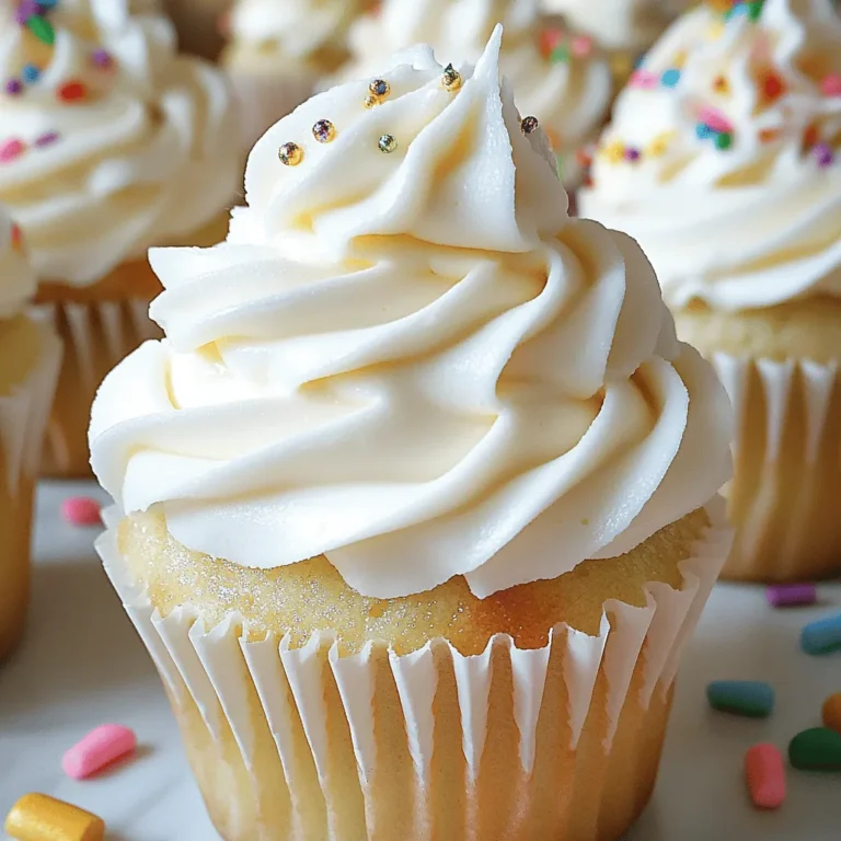 - 3 large egg whites - 1 cup granulated sugar - 1/4 teaspoon cream of tartar - 1 teaspoon vanilla extract - 1 tablespoon corn syrup - 1/4 cup water - Pinch of salt - Optional: Food coloring The ingredients for marshmallow icing are simple but essential. The egg whites are the base for your fluffy icing. They provide volume and stability. Granulated sugar adds sweetness and helps create the right texture. Cream of tartar is key for whipping the egg whites. It keeps them stable and gives a nice shine. Vanilla extract brings out the flavor, making your icing even tastier. Corn syrup prevents the sugar from crystallizing. This keeps your icing smooth. Water helps dissolve the sugar, allowing everything to mix well. A pinch of salt enhances the overall flavor. Finally, food coloring can add a fun twist to your icing. You can make it bright and colorful for special occasions. - Electric mixer - Candy thermometer - Mixing bowl - Medium saucepan You will need a few tools to make this icing perfectly. An electric mixer is a must for whipping the egg whites. It saves time and gives you great results. A candy thermometer is important for checking the sugar syrup's temperature. This ensures it reaches the right level for the best texture. A mixing bowl is necessary for combining the ingredients. A medium saucepan is needed to heat the sugar and water. With these tools, you will create a light and fluffy icing that looks great on any dessert. For the full recipe, follow the steps carefully to achieve marshmallow icing whipped to perfection. - Combine sugar, corn syrup, water, and salt. - Stir and heat until completely dissolved and boiling. Start by taking a medium saucepan. Add one cup of granulated sugar, one tablespoon of corn syrup, a quarter cup of water, and a pinch of salt. Heat this mixture over medium heat. You need to stir it well. Watch for the sugar to dissolve fully. Once it starts to boil, you’re ready for the next step. - Start mixing egg whites on medium speed. - Add cream of tartar and whip to soft peaks. In a large mixing bowl, place three large egg whites. Use an electric mixer on medium speed. Mix until the egg whites become frothy. Then, add a quarter teaspoon of cream of tartar. Keep mixing until soft peaks form. This usually takes just a few minutes. Soft peaks mean the egg whites will hold a shape but still droop slightly. - Pour hot syrup into egg whites slowly. - Increase mixer speed to high and continue whipping until cool. When your sugar syrup reaches 240°F (115°C), it’s time to combine. Carefully pour the hot syrup into the egg whites. Make sure to pour it slowly along the side of the bowl. This helps avoid cooking the eggs too soon. After pouring, turn the mixer speed to high. Keep whipping until the mixture cools to room temperature and forms stiff peaks. This should take about 8-10 minutes. You'll know it's done when it looks glossy and holds its shape. - Add vanilla extract and optional food coloring. - Frost desserts immediately with freshly made icing. Once your icing is ready, add one teaspoon of vanilla extract. If you want to add color, now is the time. Use a few drops of food coloring and mix until even. Use your icing right away for the best results. Frost cakes, cupcakes, or cookies. The icing will set quickly, giving a fluffy and glossy finish. Enjoy your delicious creation! To make marshmallow icing light and fluffy, start with the egg whites. Use clean, dry equipment. When you whip the egg whites, aim for stiff peaks. This means they should stand tall and not droop. Add cream of tartar, as it helps stabilize the egg whites. The sugar syrup needs to reach 240°F (115°C). Use a candy thermometer for this. If it’s too low, the icing won’t set. If it’s too high, the icing might be too hard. Pour the syrup into the egg whites slowly. This helps keep the whites airy. One big mistake is overheating the sugar syrup. If it burns, it will ruin the flavor. Always watch it closely while it heats. Another mistake is not letting the icing cool. If you use it too soon, it may not hold its shape. Wait until it reaches room temperature. For piping techniques, use a star tip for beautiful swirls. You can also use a round tip to create smooth edges. Marshmallow icing works great on cupcakes, cakes, and cookies. It adds a sweet, fluffy touch to any dessert. Try it on s'mores for a fun twist! For more ideas, check the Full Recipe for variations and tips. {{image_4}} You can easily change the flavor of your marshmallow icing. Start by adding different extracts. Almond or peppermint extracts bring a lovely twist. Just a teaspoon of either can elevate your icing. For a fresh taste, consider adding citrus zest. Lemon or orange zest gives your icing a bright flavor. This small addition can make your dessert feel special. Creating custom colors with food coloring is simple and fun. Just add a few drops of color to your icing. Mix well until you reach the desired shade. Think about themed icing for special events. Use pastel colors for spring or bright shades for summer. This makes your desserts pop and adds to the fun. If you want a vegan option, use aquafaba instead of egg whites. Aquafaba is the liquid from canned chickpeas. It whips up just like egg whites and works well in this recipe. You can also use sugar substitutes for a lower-calorie option. Options like stevia or erythritol can work well. Just make sure to follow the package instructions for the right amount. These variations help you personalize your icing. Enjoy experimenting with flavors and colors! To store leftover marshmallow icing, place it in an airtight container. Make sure to press plastic wrap directly onto the icing surface. This helps prevent a crust from forming. You can keep it in the refrigerator for about three days. If you notice any water pooling on top, simply whip it again before use. For long-term storage, you can freeze the icing. Scoop it into a freezer-safe container. Leave some space at the top, as icing expands when frozen. The icing will last for up to three months in the freezer. When you're ready to use it, thaw it overnight in the fridge. After thawing, whip it again until fluffy. This ensures it returns to its perfect, airy state. If your icing is runny, you can thicken it easily. First, whip it longer. The extra air can help. If that does not work, you can add more sugar. Add in a tablespoon at a time until it thickens. Make sure to mix well after each addition. Yes, you can make marshmallow icing ahead of time. It is best to store it in a sealed container. Keep it in the fridge for up to three days. Before use, let it come to room temperature. Whip it again for a few seconds to regain the fluffiness. Marshmallow icing is great on many desserts. Here are some ideas: - Chocolate cake - Vanilla cupcakes - Sugar cookies - Brownies - Rice krispie treats This icing adds a nice, sweet touch to each dessert. You can still make icing without a candy thermometer. Use the cold-water test instead. Drop a bit of syrup into cold water. If it forms a soft ball, it is ready. This method helps you check the syrup's readiness without any special tools. Marshmallow icing adds a sweet touch to many desserts. You learned the key ingredients, from egg whites to sugar. I shared tips for perfecting the texture and avoiding common issues. Explore fun flavor and color variations to match any occasion. Proper storage will keep your icing fresh for later use. Remember, with a few simple steps, you can create this delightful treat at home. Enjoy experimenting with your new marshmallow icing skills!