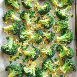 - 2 heads of fresh broccoli - 4 cloves of garlic - 3 tablespoons extra virgin olive oil - 1/2 cup freshly grated Parmesan cheese - 1 teaspoon zested lemon peel - Salt, black pepper, and optional red pepper flakes - Fresh parsley, finely chopped Garlic Parmesan Roasted Broccoli is a simple dish that packs a punch. I love using fresh broccoli for its bright green color and crunch. It is important to cut the broccoli into small florets. This allows them to roast evenly and soak up all the flavors. Garlic is a key player in this dish. Using four cloves gives a strong, rich taste. I prefer to mince the garlic finely. This way, it spreads well over the broccoli. Extra virgin olive oil adds a nice touch. It helps the broccoli roast to a golden crisp. To boost the flavor, I always add freshly grated Parmesan cheese. It melts and creates a delicious crust. The zested lemon peel adds freshness, balancing the rich cheese. A pinch of salt and black pepper enhances all the flavors. If you like a little heat, add some red pepper flakes. For a finishing touch, sprinkle fresh parsley on top. It adds color and a burst of freshness. You can find the full recipe in the section above. Enjoy making this easy yet tasty side dish! First, preheat your oven to 425°F (220°C). This step is key for crispy broccoli. Next, line a baking sheet with parchment paper. This helps prevent sticking and makes cleanup easier. In a large bowl, combine 2 heads of fresh broccoli, 4 minced garlic cloves, and 3 tablespoons of olive oil. Toss them together well. You want each piece of broccoli to be coated in oil and garlic. This mix gives the broccoli great flavor. Spread the broccoli mix evenly on the baking sheet. Avoid overcrowding; this helps it roast better. Now, sprinkle 1/2 cup of grated Parmesan cheese, 1 teaspoon of lemon zest, salt, black pepper, and optional red pepper flakes over the top. The cheese adds richness, while the lemon brightens the dish. Place the baking sheet in the oven and roast for 20-25 minutes. The broccoli should be tender, with golden edges. Halfway through, stir the broccoli for even cooking. When done, take it out and let it cool a bit. Taste and add more salt or pepper if you like. Serve warm, garnished with fresh parsley for a pop of color. For the full recipe, check out the details above. To make sure your garlic Parmesan roasted broccoli cooks evenly, follow these steps: - Spread the broccoli in a single layer on the baking sheet. This helps the heat reach all sides. - Stir the broccoli halfway through roasting. This action promotes even cooking and browning. You can easily change the flavors to fit your taste: - Customize the amount of garlic and cheese. If you love garlic, add more minced cloves. - Experiment with other spices or herbs. Try adding cayenne for heat or thyme for a fresh touch. Garlic Parmesan roasted broccoli pairs well with many dishes: - Serve it alongside grilled chicken or fish for a balanced meal. - It makes a great side for special occasions, adding color and flavor to your table. - You can also toss it in salads or pasta for extra taste and nutrition. For the complete recipe, check out the [Full Recipe]. {{image_4}} You can switch out Parmesan for other cheeses if you want a new taste. - Pecorino Romano brings a salty flavor. - Asiago offers a sharp bite. - Cheddar adds a nice creaminess. - A blend of cheeses creates a rich flavor profile. Mixing them makes every bite exciting! You can get creative with your garlic Parmesan roasted broccoli. Here are some fun ideas: - Add nuts or seeds like pine nuts or sunflower seeds for crunch. - Experiment with herbs like thyme or rosemary for a fragrant twist. These herbs enhance the dish and make it smell amazing. If you want a vegan version, you can make easy swaps. - Use vegan cheese replacements like cashew cheese or nutritional yeast for that cheesy taste. - Swap the olive oil with avocado oil or coconut oil for roasting. These options keep the flavors bright and fresh. For more details on the recipe, check the Full Recipe. To keep garlic parmesan roasted broccoli fresh, follow these tips. First, let the broccoli cool down after cooking. Then, place it in an airtight container. This will help lock in the flavors. Store the container in the fridge. It will last for about three to four days. If you want to keep it longer, consider freezing it. When reheating, I suggest using the oven. Preheat it to 350°F (175°C). Spread the broccoli on a baking sheet. This helps keep the texture nice and crispy. Heat for about 10-15 minutes. You can also use a microwave, but be careful. Microwaving can make the broccoli soggy. If you use the microwave, heat in short bursts to control the moisture. If you want to freeze garlic parmesan roasted broccoli, you need to do it right. Start by letting it cool completely. After that, spread the broccoli on a baking sheet in a single layer. Freeze it for about one hour. This helps prevent clumping. Once frozen, transfer the broccoli to a freezer bag. Make sure to remove as much air as possible before sealing. When you are ready to eat, take out the desired amount. Thaw it overnight in the fridge. Reheat as mentioned above. This method will help maintain the flavor and texture of your dish. For the full recipe, check out the earlier sections. Garlic parmesan roasted broccoli can last for about 3 to 4 days in the fridge. To store it, place the broccoli in an airtight container. Make sure it cools down before sealing the container. This helps keep it fresh longer. When you reheat it, try to use an oven or air fryer to maintain its crispness. You can use frozen broccoli, but it has some downsides. Frozen broccoli often has a softer texture. It may not get as crispy when roasted. However, it is convenient and can save time. If you use frozen broccoli, thaw it first and pat it dry. This helps remove excess moisture before roasting. You can roast many vegetables with garlic and parmesan. Some great options include: - Brussels sprouts - Cauliflower - Carrots - Asparagus - Bell peppers Mix and match these veggies for a colorful and tasty dish. You can also add cherry tomatoes or zucchini for extra flavor. Experimenting with different combinations can lead to fun new meals. Garlic Parmesan Roasted Broccoli is simple and tasty. We covered the key ingredients and how to prepare it. Roasting brings out the flavor in fresh broccoli. Remember to mix in seasoning well for the best taste. Try different cheeses or herbs to switch it up. Store leftovers properly to enjoy them later. With these tips, you can make a great dish easily. Now, it’s your turn to roast and savor this delicious side. Enjoy the cooking!