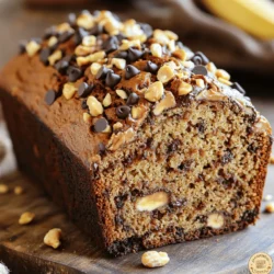- 3 ripe bananas, thoroughly mashed - 1/2 cup creamy or chunky peanut butter - 1/2 cup packed brown sugar - 1/4 cup granulated sugar - 2 large eggs, at room temperature - 1 teaspoon pure vanilla extract - 1 and 1/2 cups all-purpose flour - 1 teaspoon baking soda - 1/2 teaspoon fine sea salt - 1/2 cup chocolate chips, dark or semi-sweet - Optional: a handful of chopped peanuts for a crunchy topping When making Chocolate Peanut Butter Banana Bread, the right ingredients make all the difference. I always start with ripe bananas. They should be soft, sweet, and easy to mash. The peanut butter adds depth and richness. You can choose creamy or chunky, depending on your taste. For sweetness, I use both brown sugar and granulated sugar. The brown sugar gives a nice caramel flavor. The eggs need to be at room temperature to mix well. Don’t forget the vanilla extract! It adds a warm, inviting aroma. All-purpose flour is your base. Baking soda helps the bread rise, while fine sea salt enhances the other flavors. Chocolate chips are a must! They melt into gooey pockets of joy. If you want some crunch, toss in chopped peanuts. They make each bite even more fun! - Mixing bowls - Measuring cups and spoons - Whisk and spatula - 9x5 inch loaf pan Using the right tools makes baking easier. I recommend a good mixing bowl for combining ingredients. Measuring cups and spoons ensure you get the right amounts. A whisk works well for mixing wet ingredients, while a spatula helps fold everything just right. A 9x5 inch loaf pan is perfect for this recipe. It allows the bread to bake evenly. You can easily find these tools in most kitchens. - Calories: 230 - Total Fat: 10g - Carbohydrates: 32g - Protein: 5g Knowing the nutritional facts helps you enjoy your treat mindfully. Each slice has about 230 calories. It packs a good amount of fats and carbs, thanks to peanut butter and bananas. The protein content is decent, too, coming from eggs and peanut butter. This Chocolate Peanut Butter Banana Bread is not just tasty; it also has good energy to fuel your day! If you want to make it healthier, you can adjust the sugars or use whole wheat flour. For the complete recipe, check the Full Recipe section. - Preheat oven to 350°F (175°C). - Prepare the loaf pan by greasing it or using parchment paper. - In a bowl, mash the bananas well. - Add the peanut butter and mix until smooth. - Now, stir in brown sugar, granulated sugar, eggs, and vanilla extract. - In another bowl, whisk flour, baking soda, and sea salt. - Make sure there are no lumps in the flour. - Gently fold the dry mix into the wet mix. - Be careful not to overmix; this keeps the bread soft. - Carefully fold in chocolate chips. - If you like, add chopped peanuts for extra crunch. - Pour the batter into the prepared pan. - Bake for 50-60 minutes until a toothpick comes out clean. - Let the bread cool for 10 minutes in the pan. - Move it to a wire rack to cool down fully before slicing. This process makes a delightful Chocolate Peanut Butter Banana Bread that everyone will enjoy! For more details, check out the Full Recipe. - Ensure eggs are at room temperature. This helps them mix well. - Do not overmix the batter for a tender bread. Mix just until combined. - Slice evenly for a professional look. Use a sharp knife for clean cuts. - Drizzle with melted chocolate or dust with powdered sugar. This adds flair and taste. - Common issues include bread being too dry or too dense. - If the bread is dry, try using riper bananas or adding an extra egg. - For dense bread, check if you overmixed or used too much flour. Adjusting ingredients can help. These tips will ensure a delightful baking experience with your Chocolate Peanut Butter Banana Bread. Enjoy the process and the tasty results! For the full recipe, check the earlier section. {{image_4}} You can make this banana bread even better! Try adding a pinch of cinnamon or nutmeg for warmth. These spices bring out the rich flavors of chocolate and peanut butter. If you want to switch it up, use a different nut butter. Almond or cashew butter works great. They add unique tastes and can change the whole vibe of the bread. If you need a gluten-free option, it's easy! Just swap all-purpose flour for a gluten-free blend. Many good brands work well in baking. You can also lower the sugar. Use natural sweeteners like honey or maple syrup. They provide sweetness without the extra refined sugar. This makes your banana bread a bit healthier! Mix-ins can change the texture and flavor of your banana bread. Try adding dried fruits like raisins or cranberries for a chewy bite. Chopped nuts, such as walnuts or pecans, add crunch. You can also use different types of chocolate. White chocolate chips give a sweet twist, while milk chocolate offers a creamy taste. Get creative and find your perfect mix! To keep your banana bread fresh, store it in an airtight container. This helps block air and moisture. You can also wrap it tightly in plastic wrap. If you do this, your bread will stay soft and tasty. Keep it at room temperature for up to three days. If you want to save your banana bread for later, freezing is a great option. First, slice the bread if you want easy portions. Then, wrap each slice in plastic wrap. Place the wrapped slices in a freezer bag or airtight container. To thaw, take the slices out and let them sit at room temperature. You can also use a microwave for quick thawing. The shelf life of your banana bread depends on how you store it. At room temperature, it lasts about three days. In the fridge, it can last up to a week. When frozen, it can stay good for about three months. Make sure to always check for any signs of spoilage before enjoying your bread. Yes, you can use frozen bananas. They work well when thawed. Frozen bananas may be softer. Just mash them when ready. They add great flavor and moisture. Look for a golden-brown top. Insert a toothpick into the center. If it comes out clean or with a few crumbs, it’s done. The edges should pull away from the pan. Yes, you can try almond butter or sunflower seed butter. Each will change the taste a bit. Almond butter adds a nutty flavor. Sunflower seed butter may be milder. If the bread is dry, try adding a little milk. You can also add a spoon of yogurt. These will help bring back some moisture. Make sure not to overbake next time. You can find the full recipe in the 'Full Recipe' section. It includes all the steps and details to make your own Chocolate Peanut Butter Banana Bread. This blog post shared a simple way to make banana bread. You learned the key ingredients, tools, and step-by-step instructions. I included tips for success and different variations to try. Remember, using room temperature eggs and not overmixing will help your bread turn out great. Feel free to experiment with flavors and mix-ins. Store leftovers properly for freshness, and you can even freeze them. Enjoy your baking journey and the delicious results!