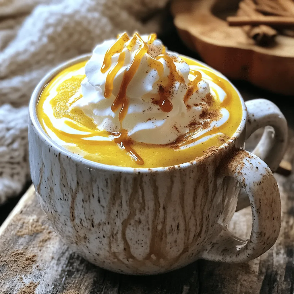 Slow Cooker Caramel Pumpkin Spice Latte Delight