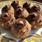- 1 cup natural, creamy peanut butter - ½ cup honey or pure maple syrup - 1 cup rolled oats - ½ cup protein powder (chocolate or vanilla) - ¼ cup unsweetened cocoa powder - ½ cup semi-sweet dark chocolate chips - Chopped nuts or seeds (like almonds or pumpkin seeds) - A pinch of fine sea salt - Each serving has about 150 calories. - Protein content is around 5 grams per ball. - They also provide healthy fats and fiber. Peanut Butter Cup Protein Balls are a great snack. They are easy to make and packed with flavor. The main ingredients give you protein and energy. Natural creamy peanut butter is rich in healthy fats. Honey or maple syrup adds sweetness. Rolled oats provide a chewy texture and fiber. Protein powder boosts the protein content. Unsweetened cocoa powder gives that chocolate flavor we all love. You can add dark chocolate chips for extra sweetness. Chopped nuts or seeds add a nice crunch. A pinch of fine sea salt enhances the flavors. These protein balls are not just tasty; they are also healthy. Each bite gives you energy for your day. They are perfect before or after a workout. The best part? You can enjoy them any time! 1. Start by mixing the natural peanut butter with honey or maple syrup. Use a large bowl for this. Blend them well until the mix is smooth and creamy. This step is key for a good texture. 2. Next, add the rolled oats, protein powder, cocoa powder, vanilla extract, and salt to the bowl. Stir these ingredients together until they form a thick, sticky mix. This is where the flavor starts to build. 3. Now, fold in the dark chocolate chips. Make sure they are evenly spread throughout the mix. If you want a crunch, add chopped nuts or seeds at this time. 1. Scoop out a tablespoon of the mixture. Roll it into a ball using your hands. Aim for a size that fits easily in your mouth. 2. For even sizes, use a cookie scoop or your hands. This will help your protein balls cook evenly and look nice too. 1. Chilling is important. Place your protein balls on a lined baking sheet. Leave some space between each ball. 2. Put the baking sheet in the fridge for at least 30 minutes. This helps them firm up and makes them easier to handle. 3. Once chilled, transfer the protein balls to an airtight container. Store them in the fridge for up to a week. They will stay fresh and tasty this way. To make your peanut butter cup protein balls even tastier, try different flavors. You can use almond butter instead of peanut butter for a nutty twist. Add a sprinkle of cinnamon for warmth. For a fruity touch, mix in dried fruit like raisins or cranberries. Getting the right texture is key. If your mixture feels too dry, add a bit more honey or maple syrup. If it’s too wet, toss in extra oats or protein powder. This way, you can achieve a perfect balance of creaminess and chewiness. When it comes to presentation, make it fun! Place your protein balls in small, colorful cups. This makes them pop on the table. For an extra special touch, drizzle melted dark chocolate over the top. It adds elegance and an extra layer of flavor. Pair these protein balls with fresh fruit or yogurt for a complete snack. They also work well as a quick breakfast on the go. Just grab a few and you’re set! Watch out for a few common pitfalls while preparing your protein balls. First, measure your ingredients carefully. Too much peanut butter can make them overly sticky. Too little honey can lead to a dry mix. If your balls don’t hold their shape, they might need more chilling time. Placing them in the fridge for at least 30 minutes helps them firm up. If your mixture feels too crumbly, mix in a bit more liquid. This will help bind everything together. {{image_4}} You can switch up the nut butter for fun flavors. Almond butter or cashew butter works great. Each nut butter brings its own taste. You can also add spices to boost flavor. A dash of cinnamon adds warmth, while nutmeg gives a cozy touch. Choose your protein wisely. Plant-based protein works well if you want a vegan option. Whey protein is great for a creamy texture. Flavored protein powders can change the taste. Chocolate or vanilla flavors add a twist to your protein balls. Get creative with mix-ins! Swap the chocolate chips for dark chocolate or white chocolate. Dried fruits like cranberries or raisins add sweetness. You can also add seeds for a health boost. Pumpkin seeds or chia seeds can enhance nutrition and crunch. To keep your peanut butter cup protein balls fresh, store them in an airtight container. This helps prevent them from drying out. You can use a glass jar or a plastic container with a tight seal. For longer shelf life, freeze the protein balls. Simply place them in a freezer-safe bag or container. Make sure to separate layers with parchment paper to avoid sticking. These protein balls last about one week in the fridge. Keep an eye on them! Signs of spoilage include a change in texture or an off smell. If they feel dry or hard, it’s time to toss them. Making a double batch is easy and saves time. Just double all the ingredients and follow the same steps. You can also prep these protein balls on a busy day. Make them ahead of time and store them in your fridge or freezer. This way, you always have a healthy snack ready to go! Peanut butter cup protein balls are tasty snacks packed with nutrition. They mix peanut butter, oats, and protein powder. These ingredients give you energy and keep you full. The addition of cocoa and chocolate chips makes them a sweet treat. They are easy to make and fun to eat, perfect for busy days or workouts. Yes, you can make these protein balls vegan! Just swap honey for pure maple syrup. Use a plant-based protein powder too. This way, you still enjoy great taste without animal products. You can also skip the chocolate chips or use dairy-free ones. You can easily adjust the sweetness. If you want less sweet, cut back on honey or syrup. If you prefer it sweeter, add more. Taste the mixture before rolling them into balls. This lets you find the perfect balance for your taste buds. Absolutely! You can choose different protein powders. Whey, casein, or plant-based options work well. Each type adds its flavor and texture. Chocolate or vanilla powders blend nicely with the other flavors. Just remember to check the serving size on the package. Yes, these protein balls are great for kids! They offer healthy fats, protein, and fiber. Just ensure no one has allergies to the ingredients. Kids love the taste, and they make a great snack after school. They're a fun way to fuel their playtime! Peanut butter cup protein balls are easy to make and fun to eat. We covered key ingredients—like natural peanut butter, oats, and protein powder. I shared steps for mixing, shaping, and storing your protein balls for the best taste. You can add flavor twists with spices or different nut butters. Don’t forget tips for storage and avoiding common mistakes. These protein balls are a great snack for everyone, including kids. Try making them and enjoy a tasty, healthy treat!