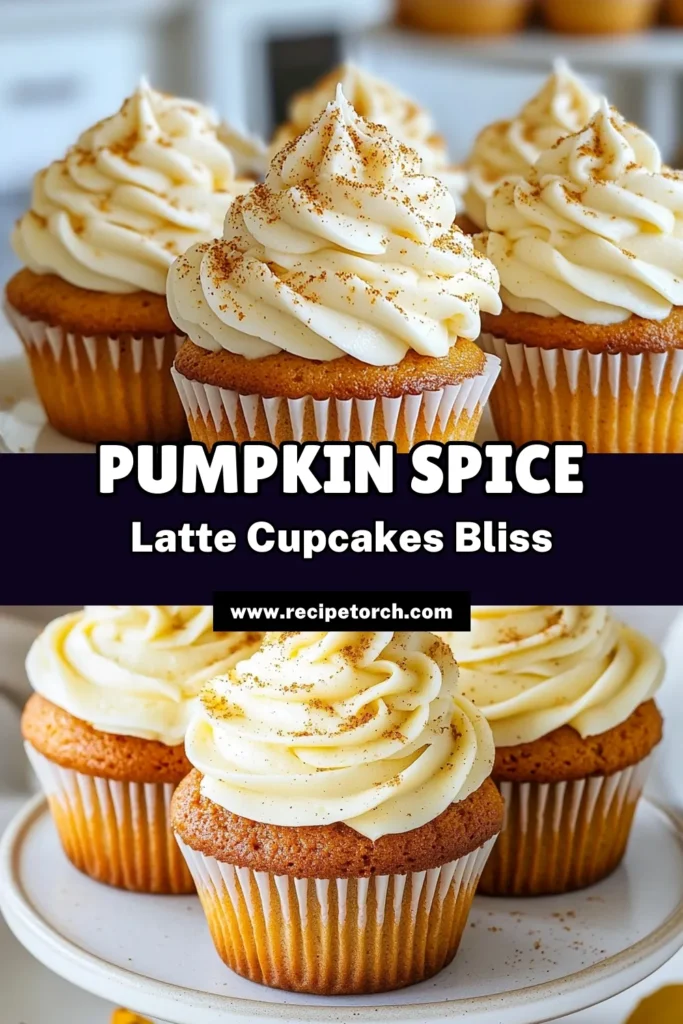 Indulge in the cozy flavors of fall with these pumpkin spice latte cupcakes! Perfect for any autumn gathering, these pumpkin cupcakes with cream cheese frosting combine the rich taste of coffee and spices for a delightful dessert. Discover how easy it is to make homemade pumpkin spice treats that everyone will love. Save this recipe for your next baking adventure and enjoy easy coffee-flavored cupcakes! #PumpkinSpiceLatteCupcakes #FallDessertRecipes #PumpkinCupcakes #EasyCupcakeRecipes