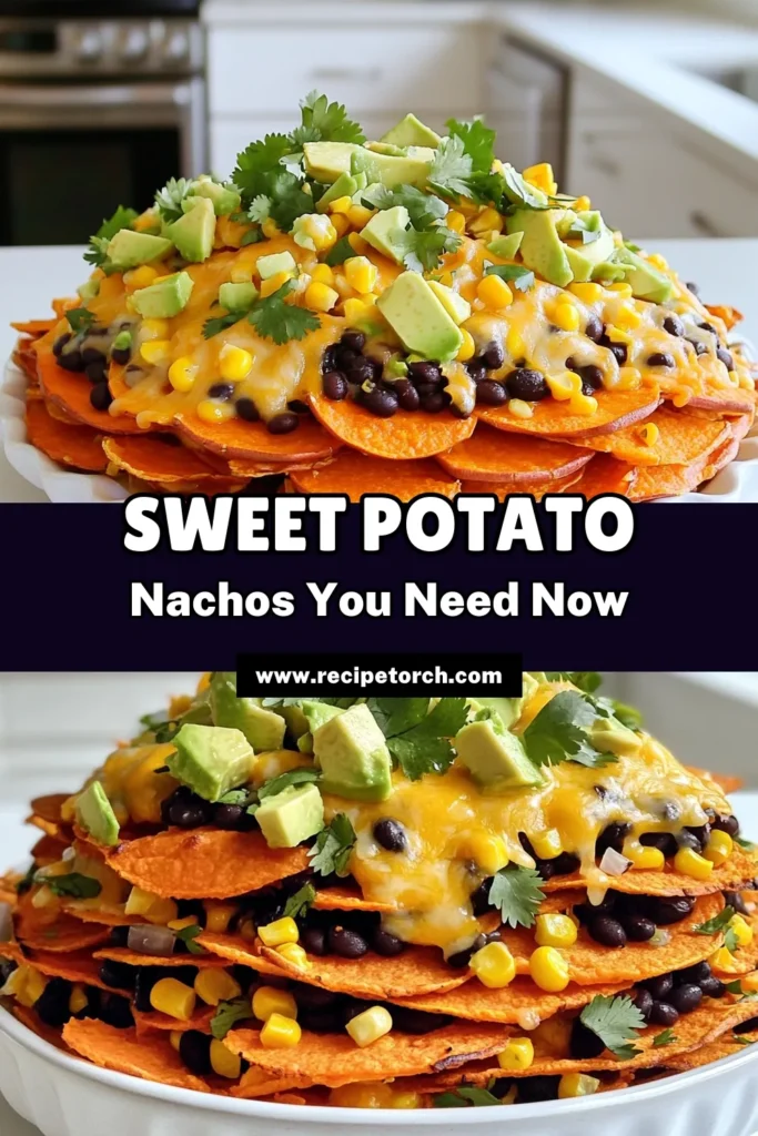 Dive into the delicious world of Sweet Potato Nachos Delight! This vibrant dish features crispy sweet potatoes topped with savory black beans, corn, and gooey cheese, all perfectly air-fried for a guilt-free treat. Ideal for a party or a cozy night in, these nachos pack a flavor punch you won’t want to miss. Click through for the full recipe and get ready to impress your taste buds! #SweetPotatoNachos #HealthyEating #AirFryerRecipes #GlutenFreeRecipes