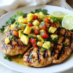 Tropical Pineapple Salsa Chicken Bright and Flavorful Meal