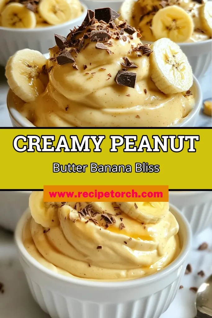 Indulge in this creamy Peanut Butter Banana Ice Cream that transforms frozen bananas into a delightful Nice Cream Recipe! Perfect for a Healthy Banana Dessert, it's a vegan peanut butter treat that&rsquo;s easy to make and irresistible. Blend ripe bananas with peanut butter, add a splash of almond milk, and enjoy this frozen banana snack that satisfies your sweet tooth. Try it today and savor every bite! #NiceCream #PeanutButterDessert #HealthySnacks #VeganTreats