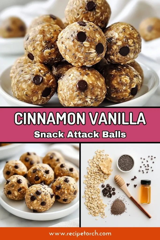 Looking for a nutritious and delicious treat? Try these Cinnamon Vanilla Protein Balls! Packed with protein and made from simple ingredients, these no-bake protein balls are a perfect healthy snack recipe. Enjoy them as gluten-free protein balls that satisfy your sweet cravings without the guilt. Quick and easy to prepare, they’re ideal for any time of day. Save this recipe and transform your snack game today! #CinnamonProteinBalls #HealthySnackRecipes #NoBakeProteinBalls #GlutenFreeProteinBalls