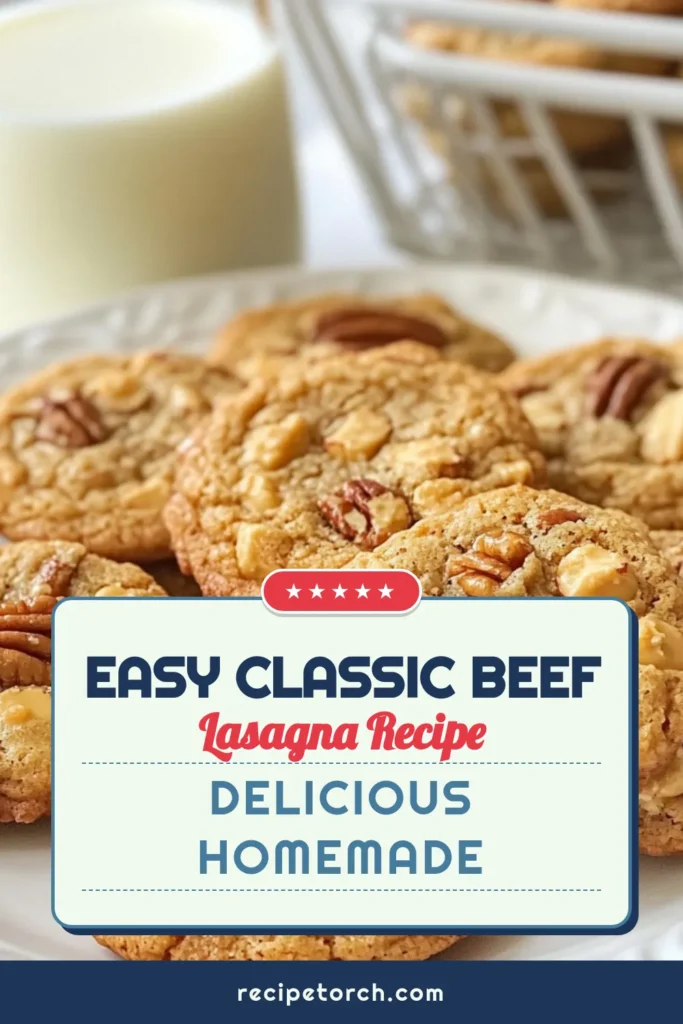 Indulge in these delightful Butterscotch Pecan Cookies, the perfect blend of chewy and sweet! This easy cookie recipe transforms simple ingredients into irresistible homemade cookies with butterscotch and crunchy pecans. Your family will love these pecan dessert recipes that are quick to make and unforgettable in taste. Try them today and watch the smiles multiply! Save this recipe for your next baking adventure! #ButterscotchPecanCookies #EasyCookieRecipes #ChewyCookieRecipes #PecanDessertRecipes