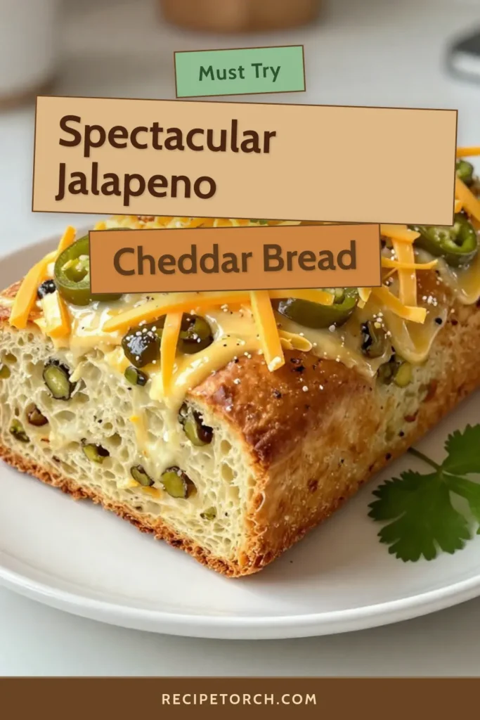 Discover the perfect blend of flavor with this easy beer bread recipe featuring jalape&ntilde;o cheddar! This delicious jalape&ntilde;o cheddar beer bread is made with sharp cheddar and spicy jalape&ntilde;os, elevating your homemade jalape&ntilde;o bread experience. Enjoy a twist with non-alcoholic beer for a family-friendly treat. Bake this spicy cheddar bread today and impress your guests! Save this recipe now! #BeerBread #EasyRecipes #SpicyBread #HomemadeBread